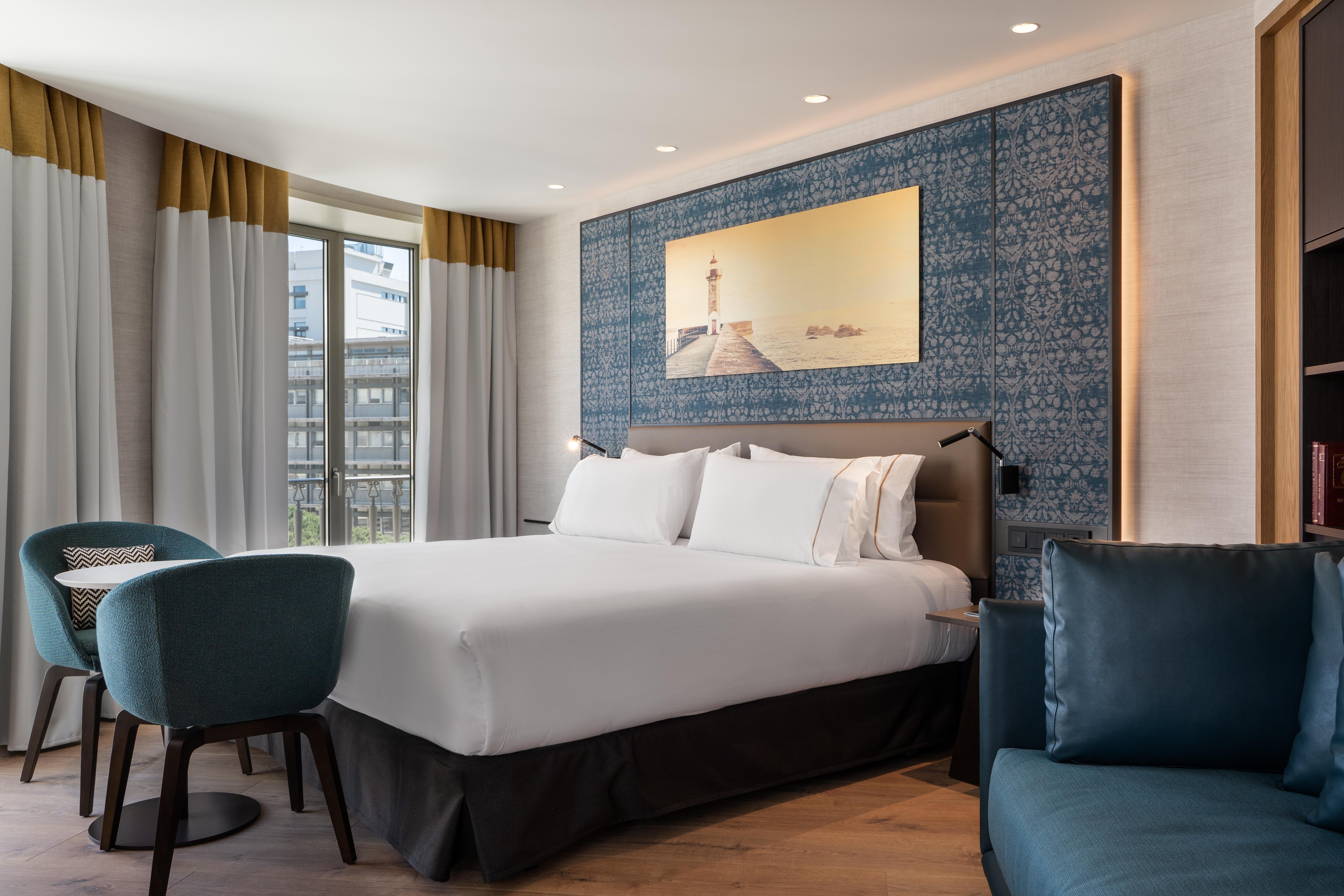 Hotel Eurostars Aliados Porto Exteriér fotografie Deluxe room